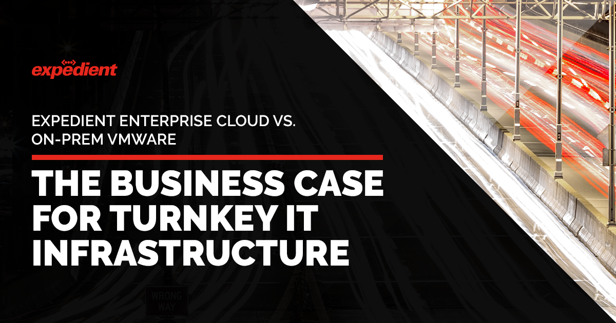 Expedient Enterprise Cloud vs. On-Prem VMware